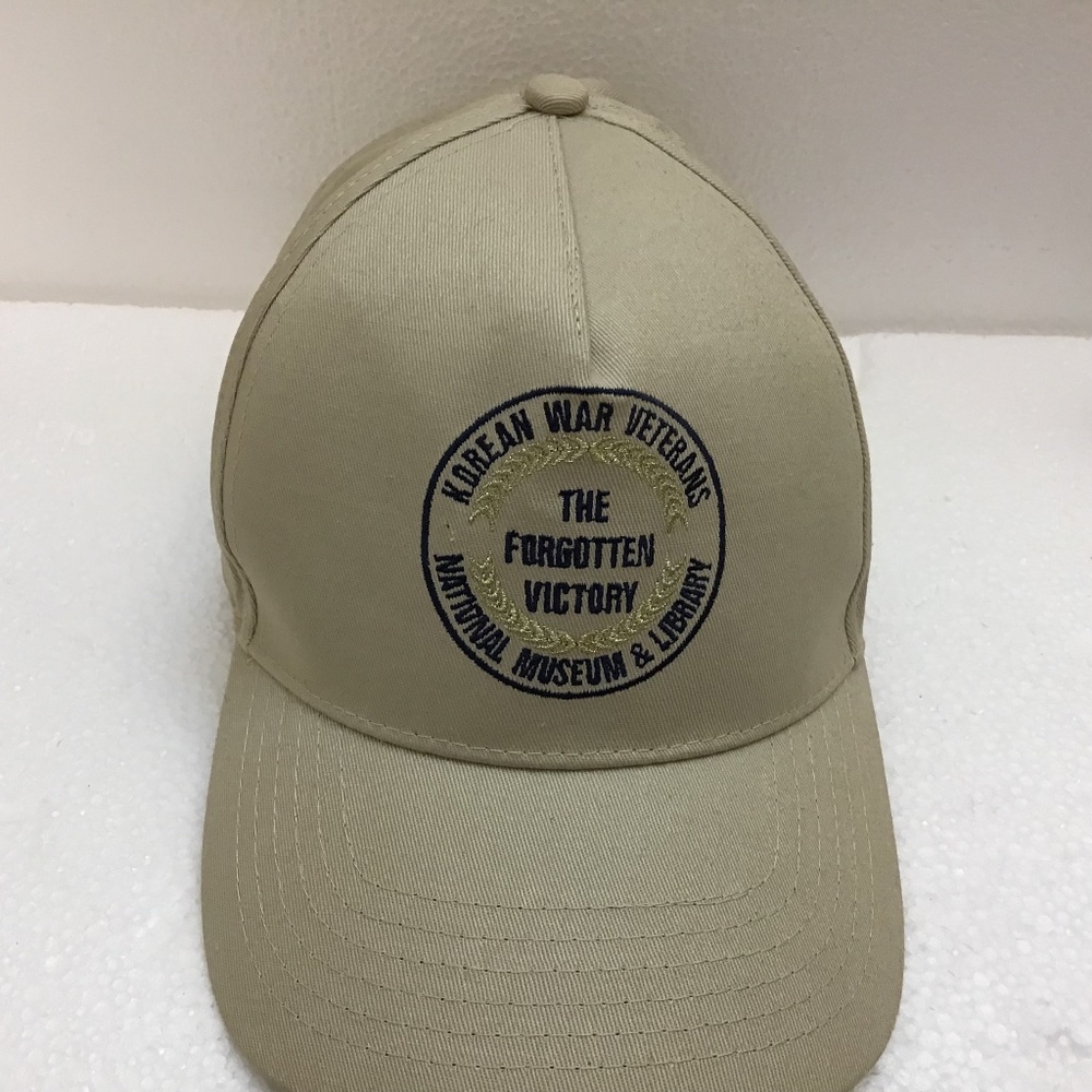 Baseball Golf Cap National Museum and Library Korea War Veteran the Forgotten